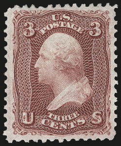 Sale 968, Lot 80, 1861-66 Issue (Scott 63-72)