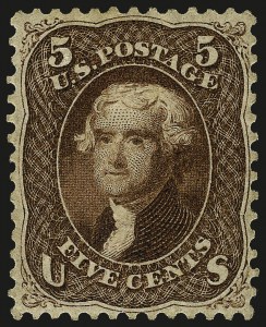 Sale 968, Lot 96, 1861-66 Issue (Scott 73-78c)