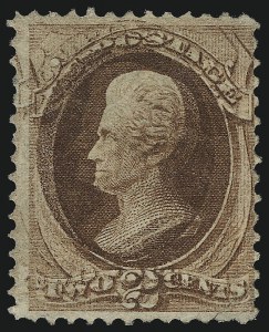 Sale 968A, Lot 185, 1870 National Bank Note Co. Ungrilled Issue (Scott 145-155)