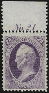 Sale 968A, Lot 191, 1870 National Bank Note Co. Ungrilled Issue (Scott 145-155)