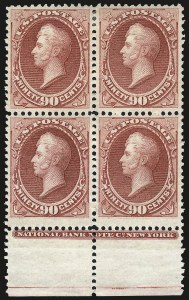 Sale 968A, Lot 202, 1873 Continental Bank Note Co. Issue (Scott 156-166)