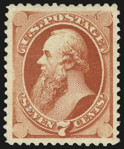 Sale 968A, Lot 232, 1880-83 American Bank Note Co. Special Printing (Scott 192-211D)