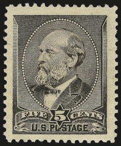 Sale 968A, Lot 244, 1881-88 American Bank Note Co. Issues (Scott 205-218)