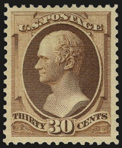 Sale 968A, Lot 257, 1881-88 American Bank Note Co. Issues (Scott 205-218)
