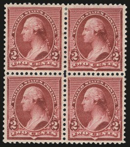 Sale 968A, Lot 264, 1890-93 Issue (Scott 219-229)