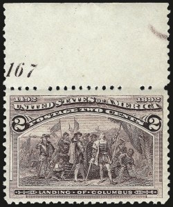 Sale 968A, Lot 276, 1893 Columbian Issue (Scott 230-245)
