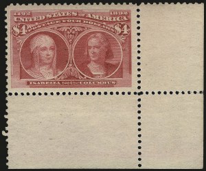Sale 968A, Lot 292, 1893 Columbian Issue (Scott 230-245)