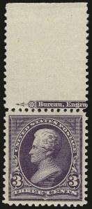 Sale 968A, Lot 303, 1894 Unwatermarked Bureau Issue (Scott 246-263)