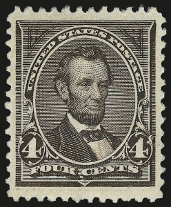 Sale 968A, Lot 304, 1894 Unwatermarked Bureau Issue (Scott 246-263)