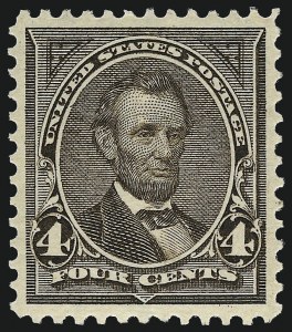 Sale 968A, Lot 322, 1895-98 Watermarked Bureau Issue (Scott 264-278)