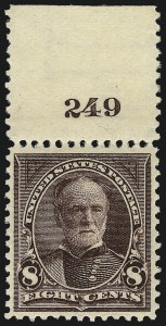 Sale 968A, Lot 325, 1895-98 Watermarked Bureau Issue (Scott 264-278)