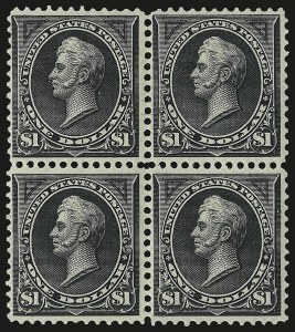 Sale 968A, Lot 332, 1895-98 Watermarked Bureau Issue (Scott 264-278)