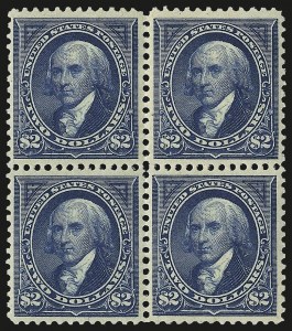 Sale 968A, Lot 336, 1895-98 Watermarked Bureau Issue (Scott 264-278)