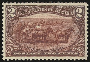 Sale 968A, Lot 349, 1898 Trans-Mississippi Issue (Scott 285-293)