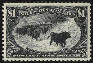 Sale 968A, Lot 356, 1898 Trans-Mississippi Issue (Scott 285-293)