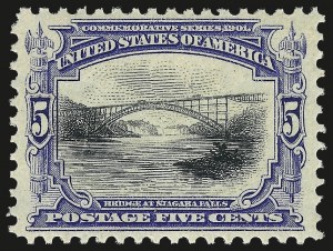 Sale 968A, Lot 361, 1901 Pan-American Issue (Scott 294-299)