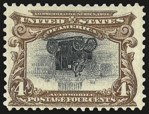 Sale Number 968A, Lot Number 366, 1901 Pan-American Issue Invert Singles (Scott 294a, 295a, 296)