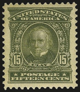 Sale Number 968B, Lot Number 381, 1902-08 Issue (Scott 300-314)