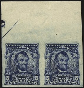 Sale 968B, Lot 391, 1902-08 Issue (Scott 315-318)