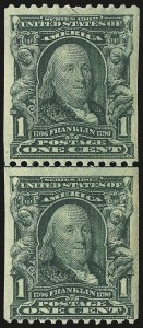 Sale 968B, Lot 393, 1902-08 Issue (Scott 315-318)