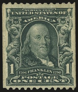 Sale 968B, Lot 395, 1902-08 Issue (Scott 315-318)