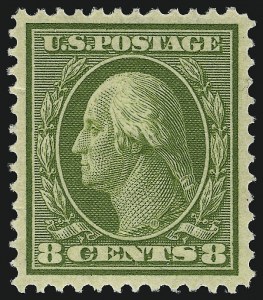 Sale 968B, Lot 430, 1908-10 Washington-Franklin Issues (Scott 331-356)