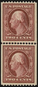 Sale 968B, Lot 440, 1908-10 Washington-Franklin Issues (Scott 331-356)