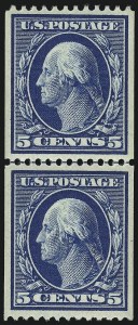 Sale 968B, Lot 446, 1908-10 Washington-Franklin Issues (Scott 331-356)