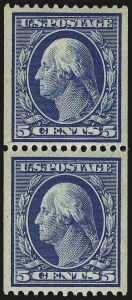 Sale 968B, Lot 447, 1908-10 Washington-Franklin Issues (Scott 331-356)