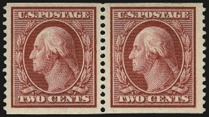 Sale 968B, Lot 453, 1908-10 Washington-Franklin Issues (Scott 331-356)