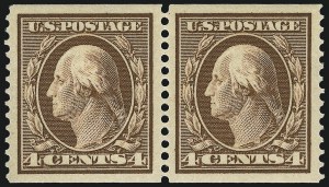 Sale 968B, Lot 456, 1908-10 Washington-Franklin Issues (Scott 331-356)