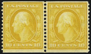 Sale 968B, Lot 461, 1908-10 Washington-Franklin Issues (Scott 331-356)