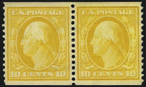 Sale 968B, Lot 462, 1908-10 Washington-Franklin Issues (Scott 331-356)