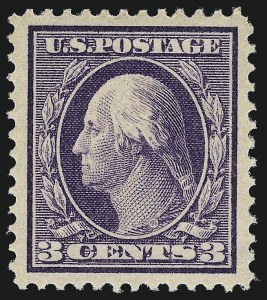 Sale 968B, Lot 477, 1910-13 Washington-Franklin Issue (Scott 374-388)