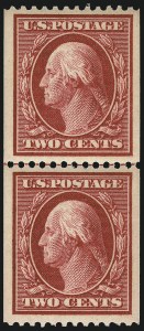Sale 968B, Lot 488, 1910-13 Washington-Franklin Issue (Scott 374-388)