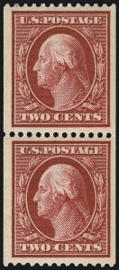 Sale 968B, Lot 489, 1910-13 Washington-Franklin Issue (Scott 374-388)