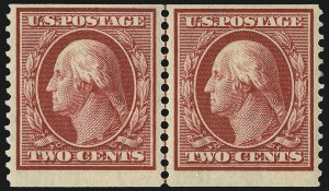 Sale 968B, Lot 492, 1910-13 Washington-Franklin Issue (Scott 374-388)