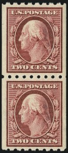 Sale Number 968B, Lot Number 497, 1910-13 Washington-Franklin Issue (Scott 390-396)
