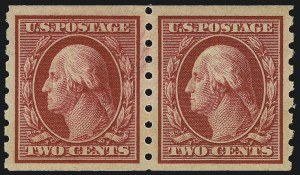 Sale 968B, Lot 502, 1910-13 Washington-Franklin Issue (Scott 390-396)