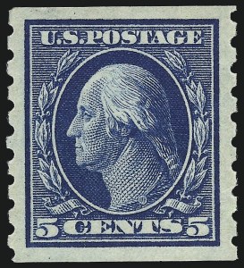 Sale Number 968B, Lot Number 512, 1910-13 Washington-Franklin Issue (Scott 390-396)