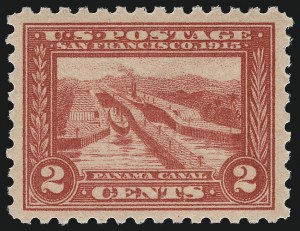 Sale 968B, Lot 519, 1913-15 Panama-Pacific Issue (Scott 397-404)