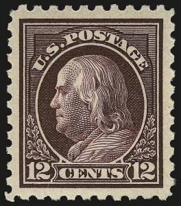 Sale 968B, Lot 552, 1913-15 Washington-Franklin Issues (Scott 424-460)
