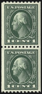 Sale 968B, Lot 559, 1913-15 Washington-Franklin Issues (Scott 424-460)