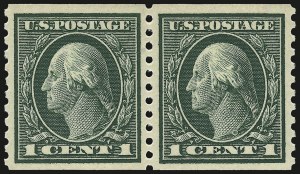 Sale 968B, Lot 564, 1913-15 Washington-Franklin Issues (Scott 424-460)