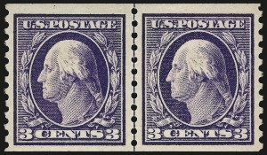 Sale 968B, Lot 569, 1913-15 Washington-Franklin Issues (Scott 424-460)