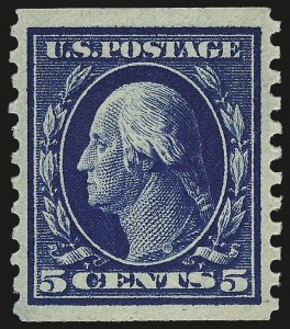 Sale 968B, Lot 577, 1913-15 Washington-Franklin Issues (Scott 424-460)