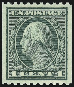Sale 968B, Lot 580, 1913-15 Washington-Franklin Issues (Scott 424-460)