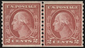 Sale 968B, Lot 590, 1913-15 Washington-Franklin Issues (Scott 424-460)