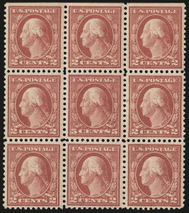 Sale 968B, Lot 668, 1916-17 Issues (Scott 498-518)