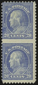 Sale 968B, Lot 686, 1916-17 Issues (Scott 498-518)